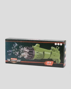 Get It Now 21 Hole Gatling Bubble Gun Toy Multi New