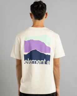 Element 3 Horizons T-Shirt Oat Milk Sale