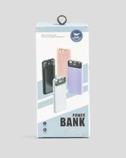 Get It Now 3 in 1 Portable Power Bank Charger Black Discount