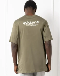 adidas 4.0 Logo T-Shirt Olive Discount