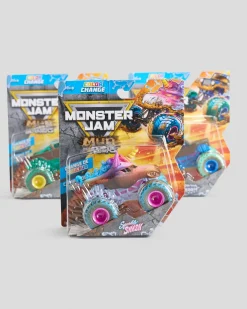 Monster Jam 1:64 Mud Blasters Assorted Hot