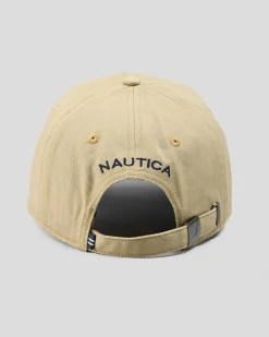 NAUTICA 6 Panel Buckle Cap Khaki Online
