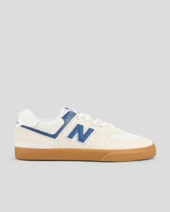 New Balance 574 Shoes Sea Salt/blue Outlet