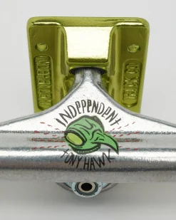 Independent 139 Stage 11 Forged Hollow Hawk Transmission Skateboard Truck Silver Green Hot