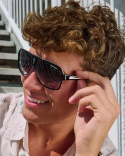 Carrera 27 Sunglasses Blk/wht Sale
