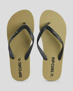 Rip Curl 2 Tone Bloom Open Toe Tan/black Best