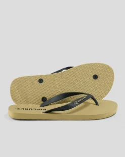 Rip Curl 2 Tone Bloom Open Toe Tan/black Best