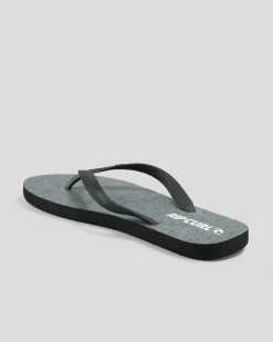 Rip Curl 2 Tone Bloom Open Toe Black/grey Clearance