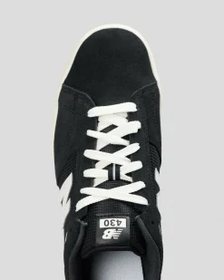 New Balance 430 V1 Shoes Black/white Hot