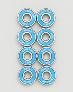 Sanction Abec 7 Bearings Blue