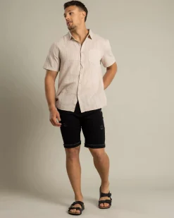 Skylark Abseil Denim Shorts Washed Black