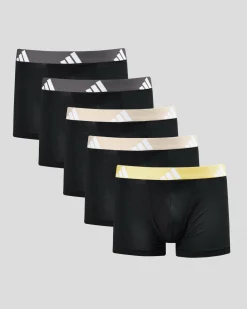 adidas Active Flex Cotton Trunk 5 Pack Assorted Online