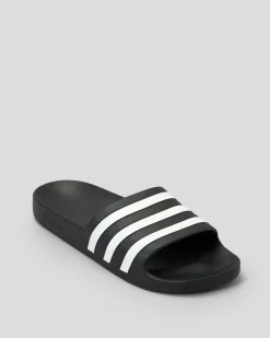 adidas Adilette Aqua Slides Core Black/ftwr White/core Black Clearance
