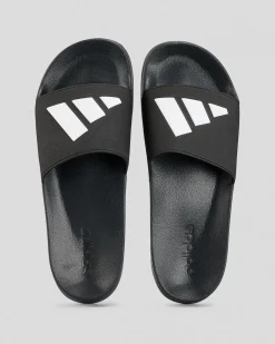 adidas Adilette Shower Slides Black/white Sale