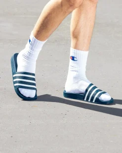 adidas Adilette Slides Navy/white Online