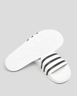 adidas Adilette Slides White/black Discount