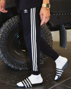 adidas Adilette Slides Black/white/black Discount
