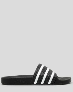 adidas Adilette Slides Black/white/black Discount