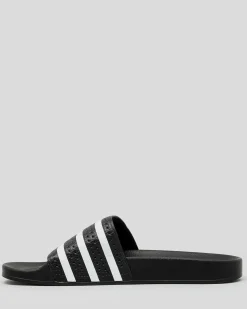 adidas Adilette Slides Black/white/black Discount