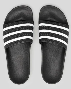 adidas Adilette Slides Black/white/black Discount