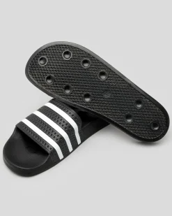 adidas Adilette Slides Black/white/black Discount