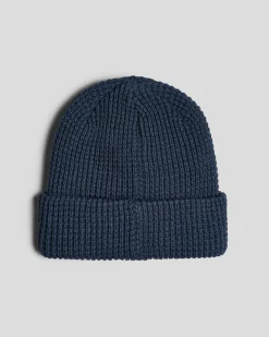 Billabong ADIV Barrow Beanie Dusty Navy New