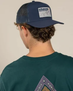 Billabong ADIV Coastal Trucker Cap Navy New