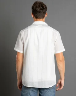 Lucid Adrift Short Sleeve Shirt White Outlet