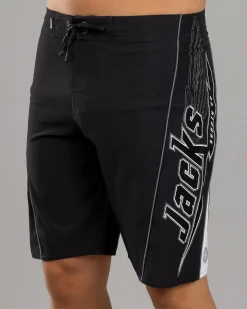 Jacks Aerial Board Shorts Black