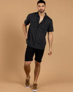 Skylark Affirm Short Sleeve Shirt Black Outlet