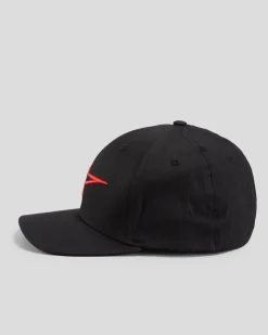 Alpinestars Ageless Curve Cap Black/red Outlet