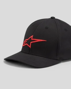 Alpinestars Ageless Curve Cap Black/red Outlet