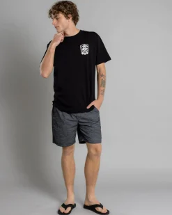The Mad Hueys Ahoy Fkrs Shield T-Shirt Black Clearance