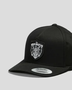 The Mad Hueys Ahoy Fkrs Snapback Cap Black Best