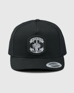 The Mad Hueys Ahoy Fkrs Storm Snapback Cap Black Outlet