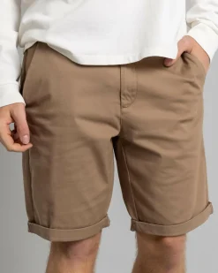 Lucid Align Chino Walk Shorts Tan Clearance