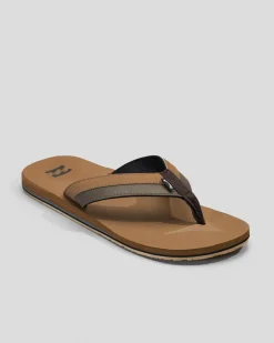 Billabong All Day Impact Thongs Camel