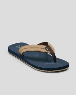 Billabong All Day Impact Thongs Navy New