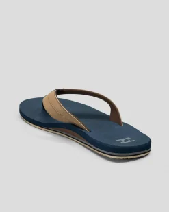 Billabong All Day Impact Thongs Navy New