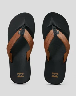 Billabong All Day Impact Thongs Black/tan