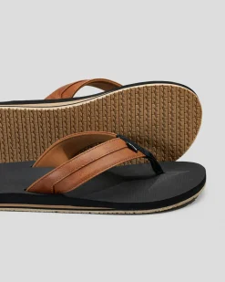 Billabong All Day Impact Thongs Black/tan