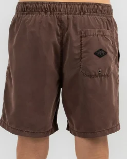 Billabong All Day Overdye Layback Board Shorts Java New
