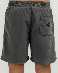 Billabong All Day Overdye Layback Board Shorts Black Online