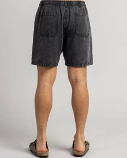 Silent Theory All Rounder Shorts Washed Black Hot
