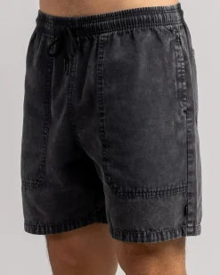 Silent Theory All Rounder Shorts Washed Black Hot