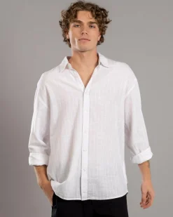 Skylark Allure Long Sleeve Shirt White