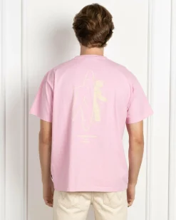Afends Altered Heavy Weight T-Shirt Vintage Pink Hot
