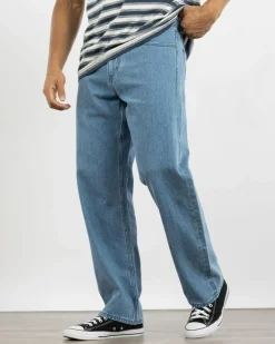 RVCA Americana Dayshift Denim Jeans Vintage Blue