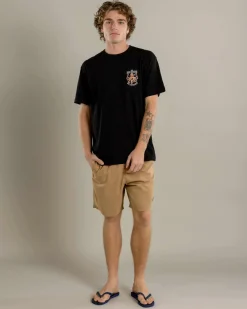 The Mad Hueys Anchor Octopissed T-Shirt Black Best