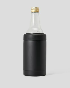 Salty Life Anchors Insulated Stubby Cooler Black Clearance